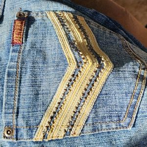 Zanadi Bootcut Jean's, Blue, Size 14, runs small, like new, never worn